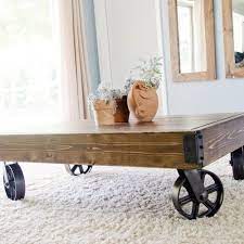Factory Cart Industrial Coffee Table