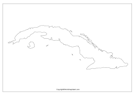 Press the clear all button to clear the sample data. Printable Blank Map Of Cuba Outline Transparent Png Map