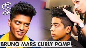 Sufficient hair lengths are essential in the right parts of the hair for a beautiful shape. Curly Pomp Bruno Mars Pompadour Men S Hair Youtube