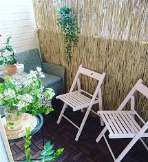bamboo fence ideas for balcony privacy