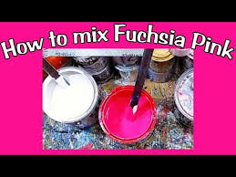 Hd Paint Mixing Hot Pink Oil