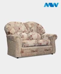 roma 2 seater chenille fabric sofa