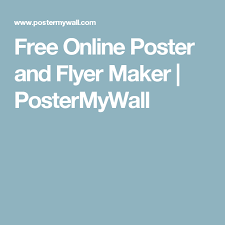 Free Online Poster And Flyer Maker Postermywall Poster