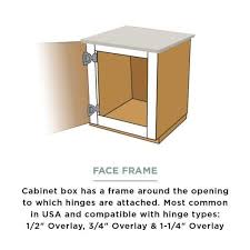 overlay soft close cabinet hinge