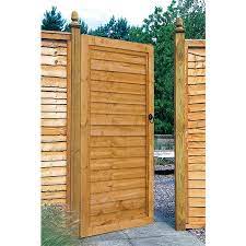 Wooden Lap Side Garden Gate