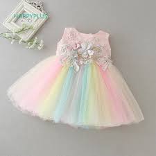 baby rainbow dress for infant
