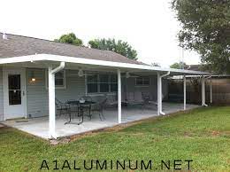 Aluminum Patio Cover With Flat Pan In