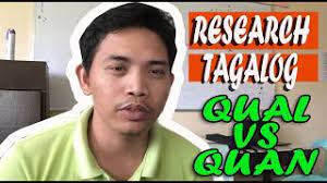 Take note that i said actor and not subject. Research Tagalog Qualitative Vs Quantitative Youtube