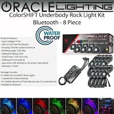 Oracle Universal Bluetooth Led Colorshift Underbody Rock Light Kit 4 Or 8 Piece Ebay