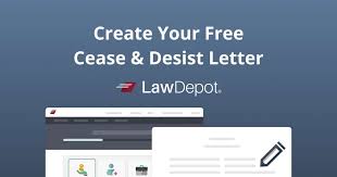 free cease desist letter template us