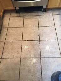 tile and grout cleaning before black