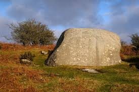 giant boulder covered