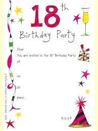 18 Birthday Invitation Templates Download By Tablet Desktop