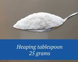 how many grams in 1 spoon of sugar