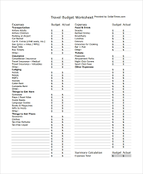 Sample Budget Estimate Template 7 Free Documents Download