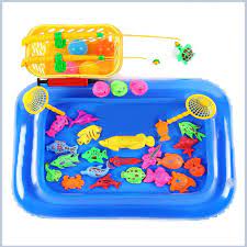 HOT Bộ đồ chơi câu cá kèm bể phao cho bé ( 21 con vật) - BabyShark
