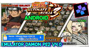 Download Naruto Ultimate Ninja 3 Di Android Damon PS2 Emulator Tembus 60FPS  - YouTube