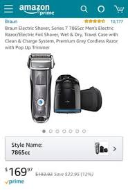 braun electric shaver series 7 790cc