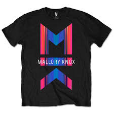 Mallory Knox Asymmetry Mens Blk T Shirt Attitude Europe
