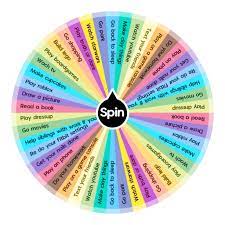 Spin the Wheel gambar png