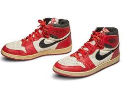 michael jordan s sneakers auctioned and