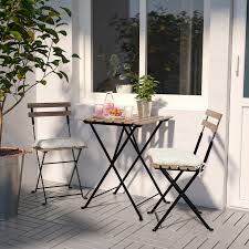 Ikea santo domingo ganador ecommerce award república dominicana 2020. Tarno Chair Outdoor Foldable Acacia Black Gray Brown Stained Steel Light Brown Stained Ikea