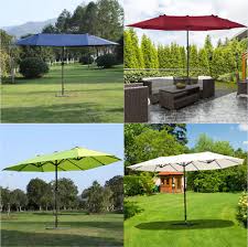 extra large parasol outdoor garden
