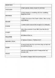 Let's start off easy, with some fun trivia questions for the students. English Worksheets Volcano Test