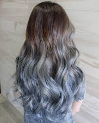 Play with color without the commitment. Fresh And Cool Blue Ombre Hair Styles