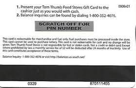 It operates under the name tom thumb for traditional grocery stores. Gift Card Color Pattern Tom Thumb United States Of America Tom Thumb Col Us Tom 001