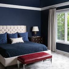 Top 50 Best Navy Blue Bedroom Design