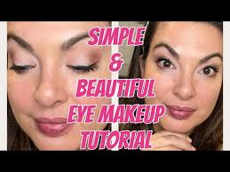 how to eye makeup simple but beautiful