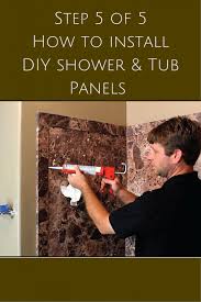 Install Decorative Diy Shower