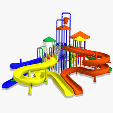 big toys playground 3d model