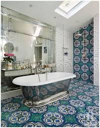 trends for cement tile bathrooms