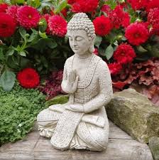 Beautiful Meditating Buddha Stone