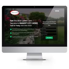 Progressive One Page Lawn Care Website