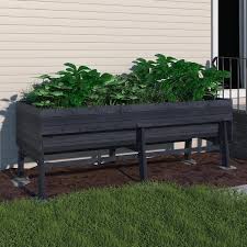 Oversized Wooden Raised Garden Bed