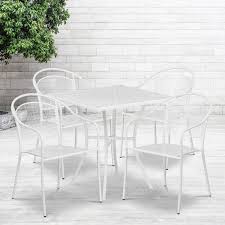 square white patio table
