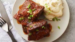 slow cooker barbecue beef short ribs