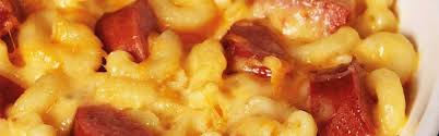 y mac and cheese with sausage