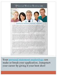 Are you an applicant for Nephrology  A Nephrology residency     Pinterest personal statement in nephrology