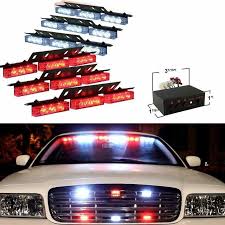 54x Led Emergency Vehicle Strobe Lights Bars Deck Dash Grill Warning Lights For Truck Car Red White Emergency Vehicle Warning Lights Emergency Vehicles Lights From Autumn Hu 12 66 Dhgate Com