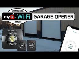myq garage opener hub installation