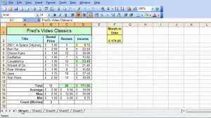 microsoft excel tutorial for beginners