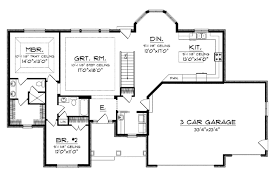 Nice Large Kitchen House Plans Floor
