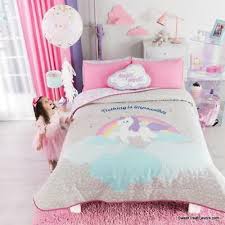 kids teens at home unicorn comforter