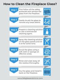 How To Clean Fireplace Glass A Step