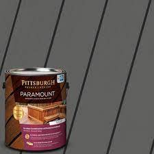 True one coat deck panels. Paramount Solid Color Deck Siding Stain 1 Gal At Menards