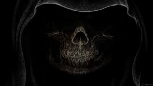 desktop wallpaper dark skull horror